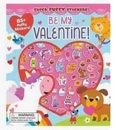 Be My Valentine! Activity Book and Puffy Stickers