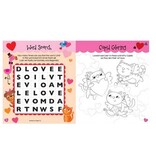 Be My Valentine! Activity Book and Puffy Stickers