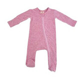 Pink Speckled Footie