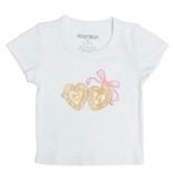 KatieJ NYC Locket Bow SS Tee