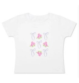 IScream Floral Bow SS Tee