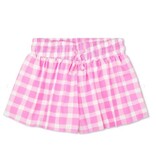 IScream Pink Gingham Butterfly Shorts