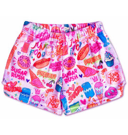 IScream Corey Paige Junk Food Plush Shorts