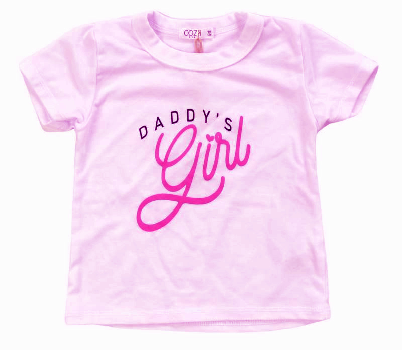 Cozii Pink Daddy's Girl Inf SS Tee