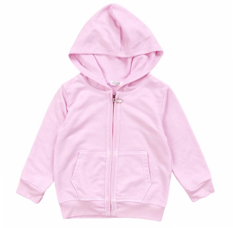 Cozii Pink Zip Infant Hoodie