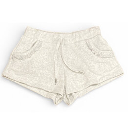 FBZ Grey Ruffle Pocket Sweatshort