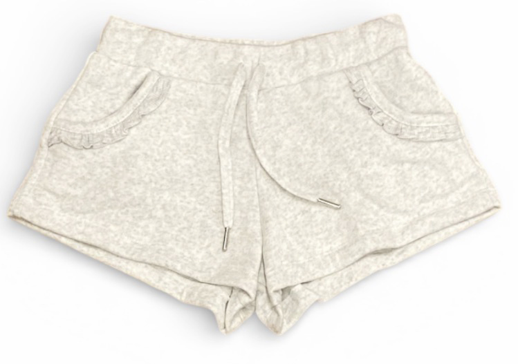 FBZ Grey Ruffle Pocket Sweatshort