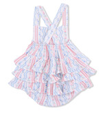 Angel Dear Tulip Stripe Gauze Sunsuit