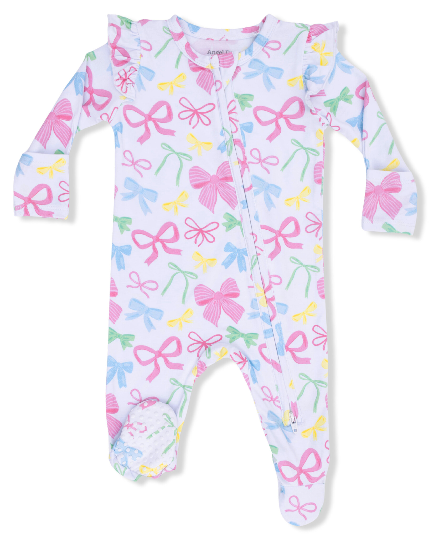 Angel Dear Sweet Multi Bows Footie