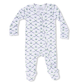 Angel Dear Simple Golf Rib Footie