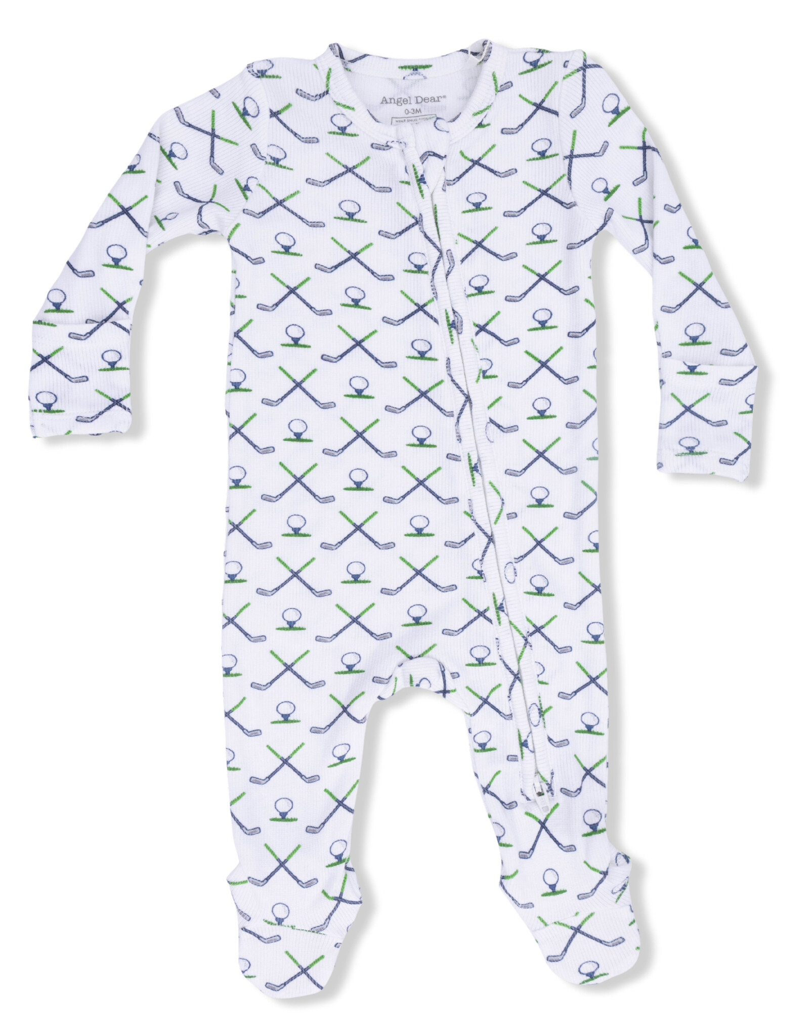 Angel Dear Simple Golf Rib Footie