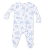 Angel Dear Blue Puppy Toille Footie