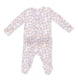 Angel Dear Sarah Floral Ruffle Back Footie