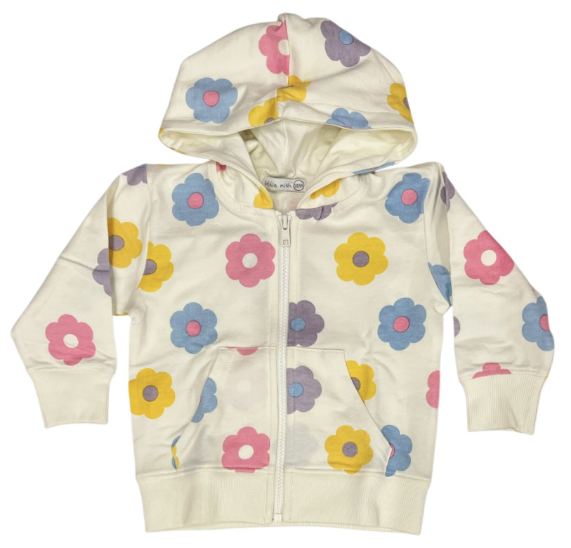 Little Mish Spring Daisy Hoodie