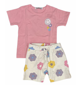 Little Mish Spring Daisy Inf Short Set