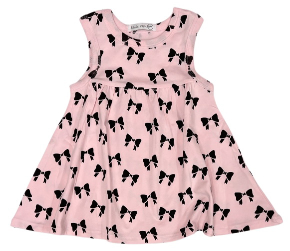 Little Mish Pink Bows Dress
