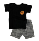 Little Mish Basketball Patch Court Short Inf Set