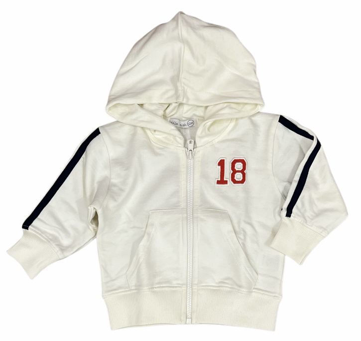 Little Mish Sand Baseball Hoodie
