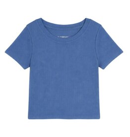 KatieJ NYC Denim Blue Livi SS Tee