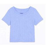KatieJ NYC Serene Blue Livi SS Tee