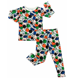 Play Ball Bright Multi PJ Set