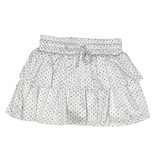 Theme Willow Heart Polka Dot Satin Skort