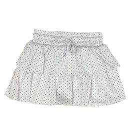 Theme Willow Heart Polka Dot Satin Skort