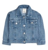 Sweet Winks Pearl Heart Denim Jacket
