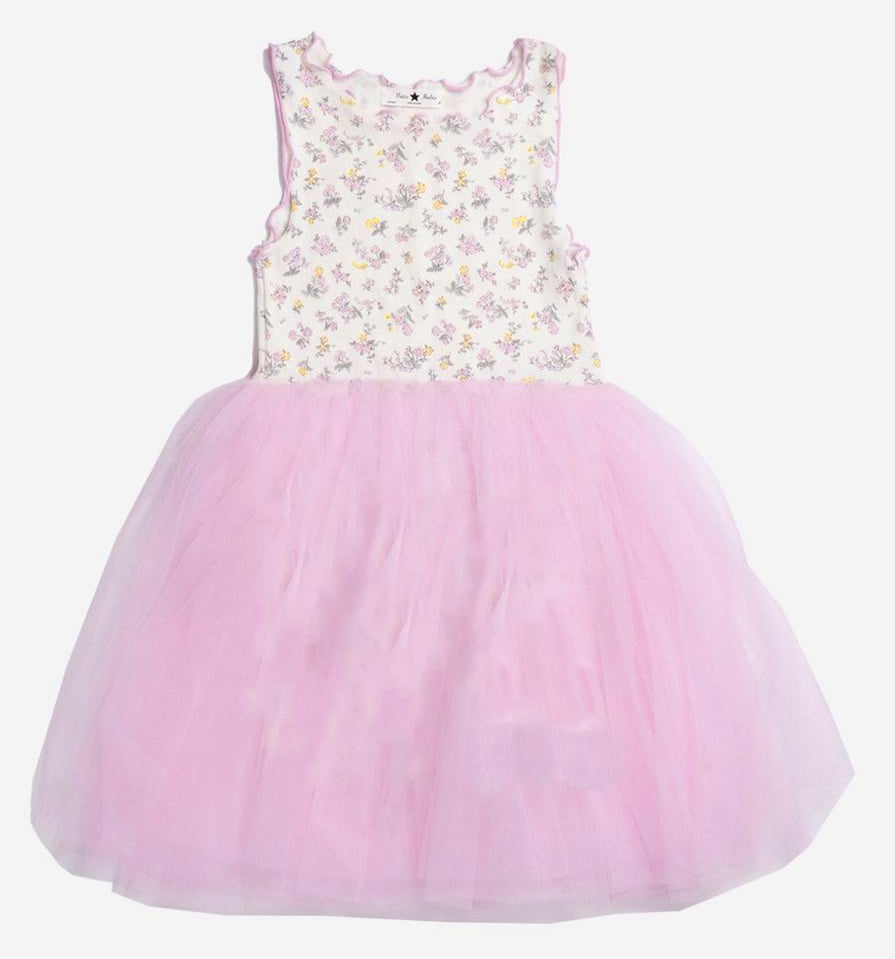 Petite Hailey Rosie  Floral Infant Tutu Dress