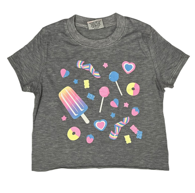 Firehouse Grey Candy Pop SS Tee