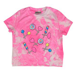Firehouse Neon Pink TD Lollipop Toss SS Tee