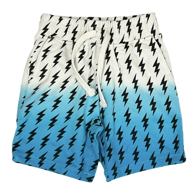 Mish Turq Dip Dye Bolt Fr Terry Shorts