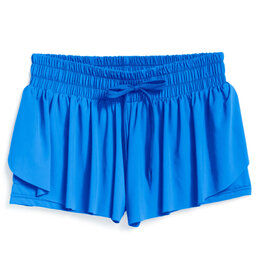Suzette Cool Blue Fly Away Shorts