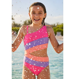 Limeapple Shebert Cutout Swimsuit