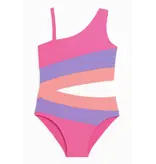 Limeapple Shebert Cutout Swimsuit