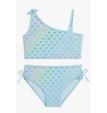 Limeapple Rainbow Heart Bikini