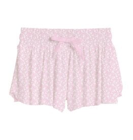 Suzette Pink Ditzy Daisy Fly Away Shorts