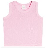 Suzette Pink  Smocked Tank Top