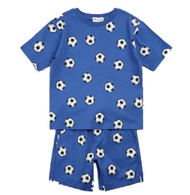 Miles Royal Soccer Short Set
