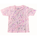 Cal Vintage Pink Splatter Infant SS Tee