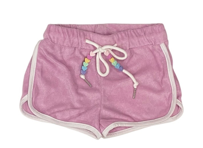 Tweenstyle Pink Terry Dolphin Shorts