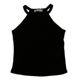 T2Love Black Halter Tank
