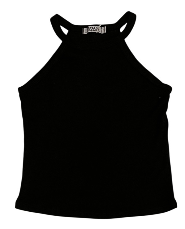 T2Love Black Halter Tank