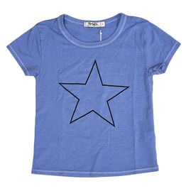 T2Love Periwinkle Star Tee