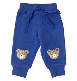 Hux Cobalt Brown Bear Sweatpant