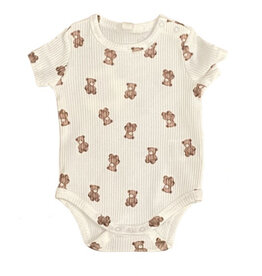 Hux Brown Bear Romper