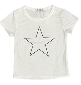T2Love White Star Tee