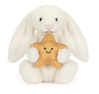 Jellycat Cream Bunny with Star