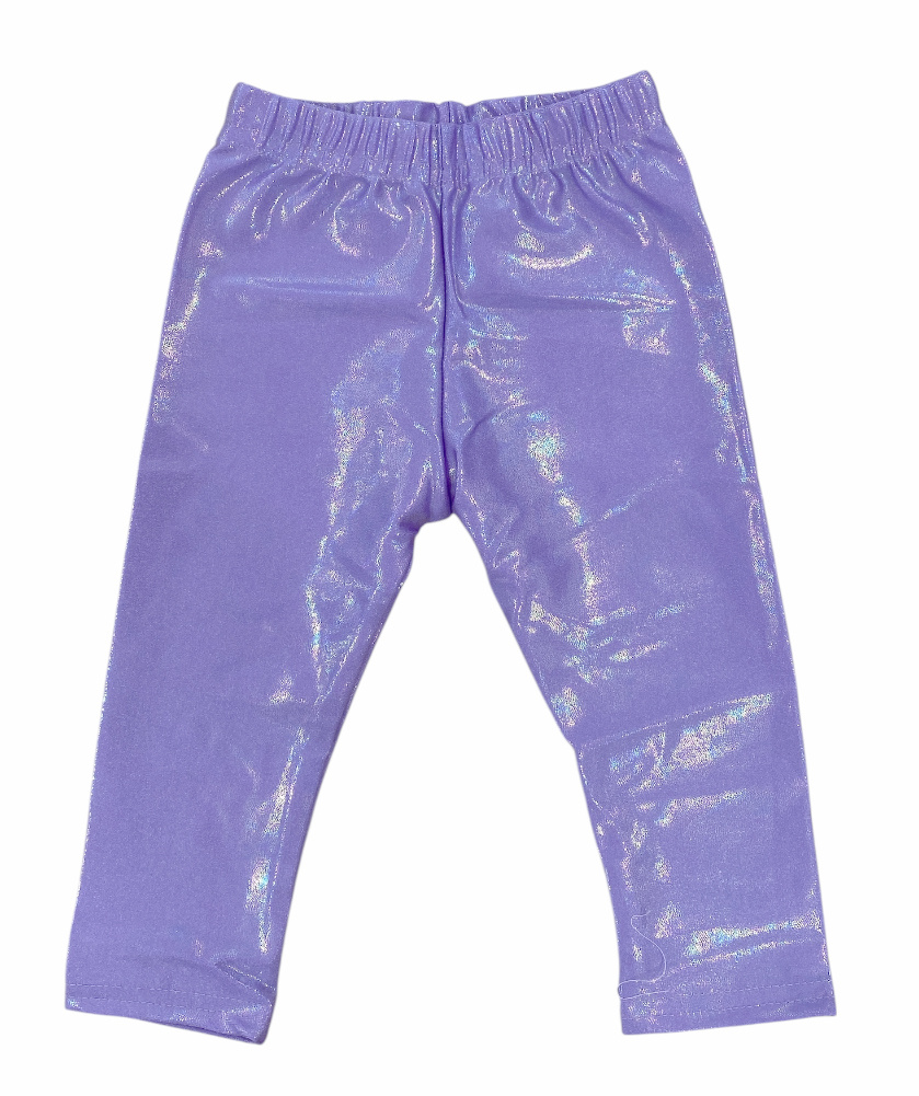 Dori  Violet Lame Infant Legging