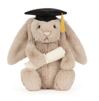 Jellycat Bashful Bunny Graduation Outfit
